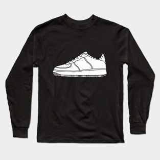 White Sneaker Long Sleeve T-Shirt